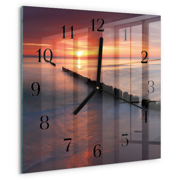 Reloj de vidrio Sol del mar