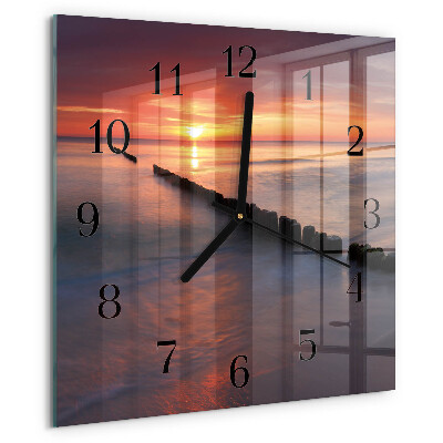 Reloj de vidrio Sol del mar