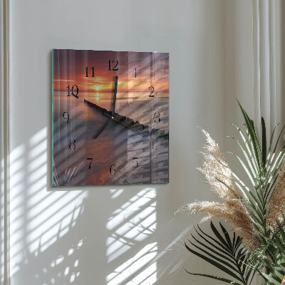 Reloj de vidrio Sol del mar