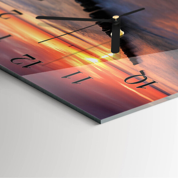 Reloj de vidrio Sol del mar