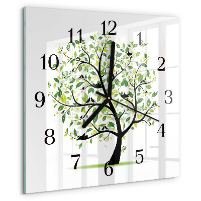 Reloj de vidrio Árbol