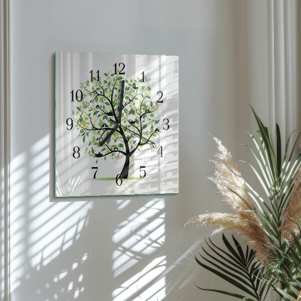 Reloj de vidrio Árbol