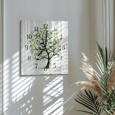 Reloj de vidrio Árbol