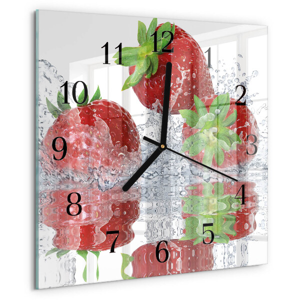 Reloj de vidrio fresas