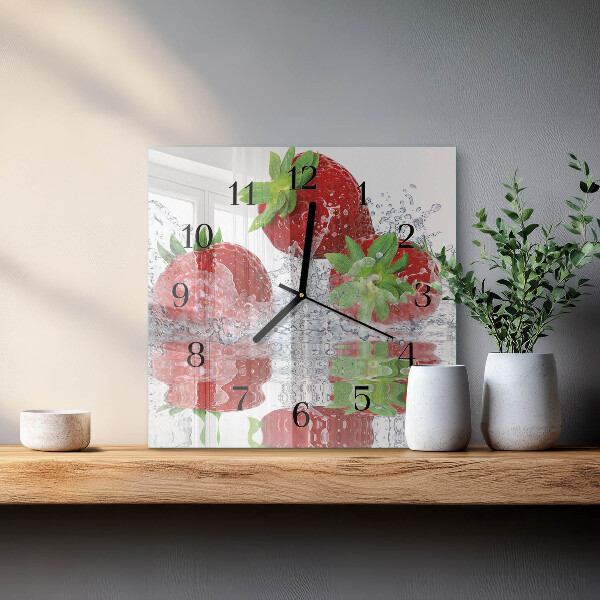 Reloj de vidrio fresas