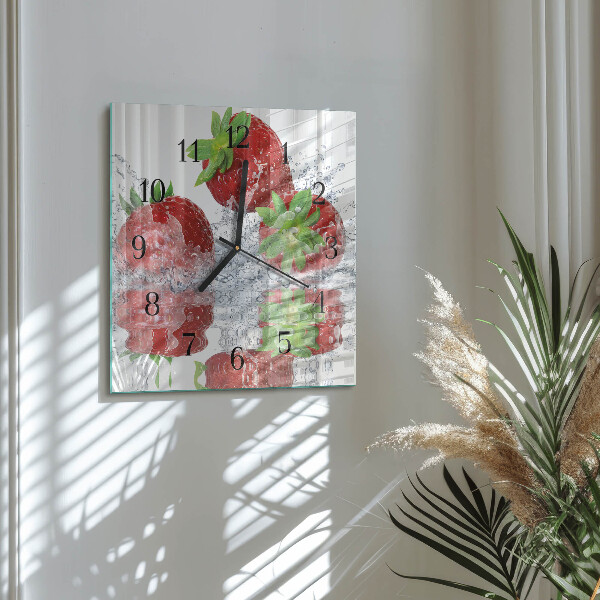 Reloj de vidrio fresas
