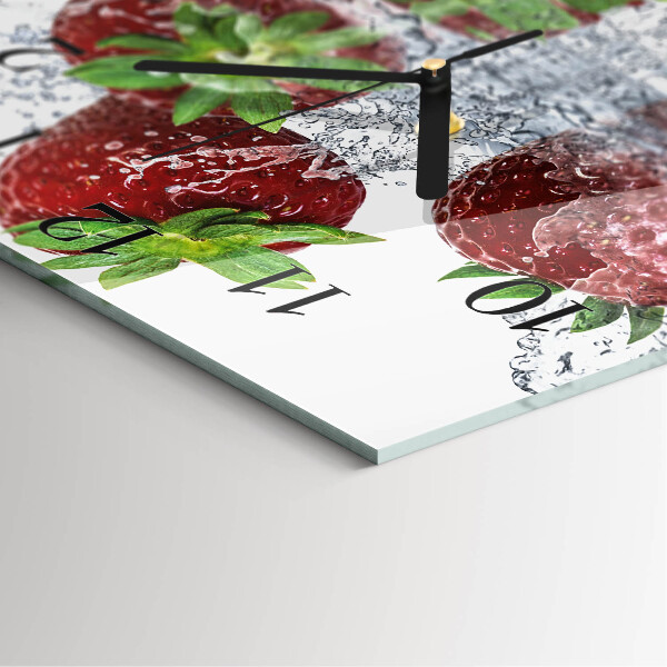 Reloj de vidrio fresas