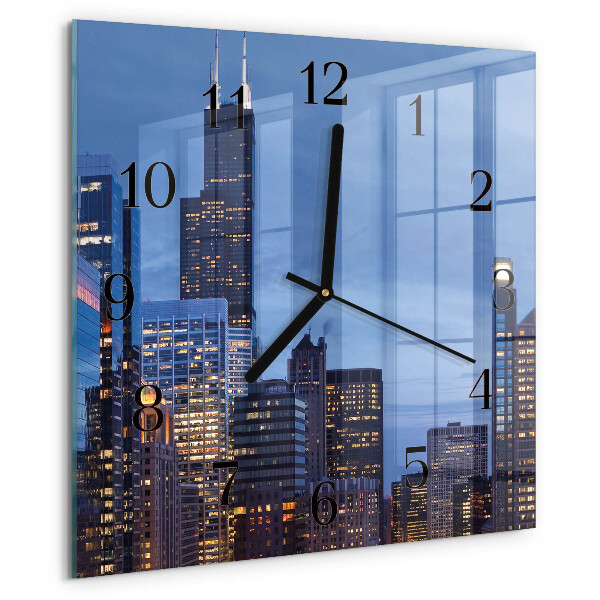 Reloj de vidrio Horizonte