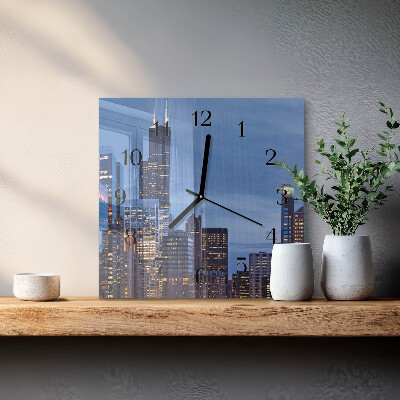 Reloj de vidrio Horizonte