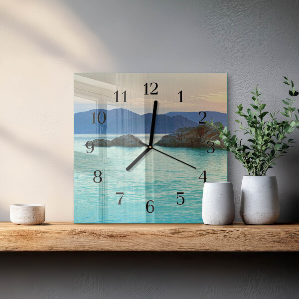 Reloj de vidrio Isla del Mar