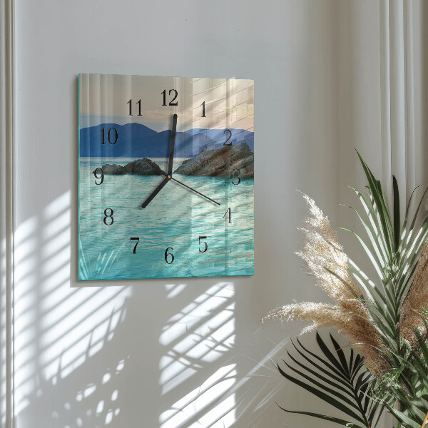 Reloj de vidrio Isla del Mar