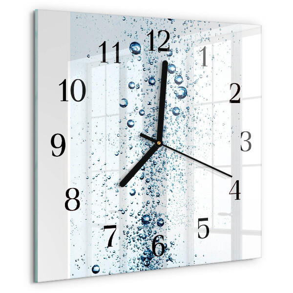 Reloj de vidrio Agua