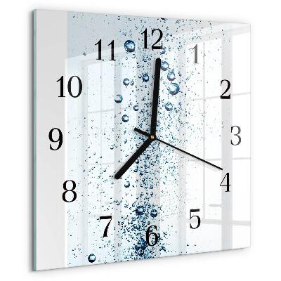 Reloj de vidrio Agua