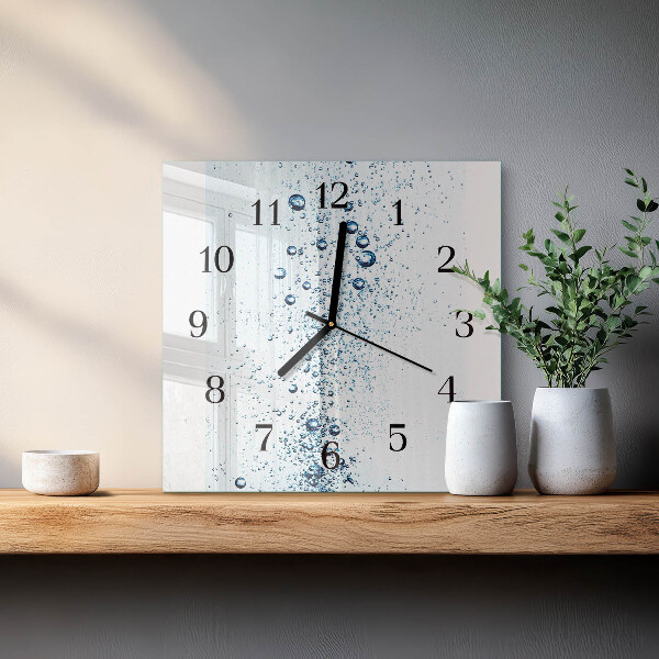 Reloj de vidrio Agua