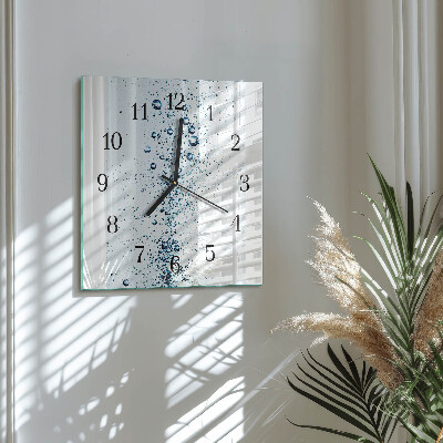Reloj de vidrio Agua