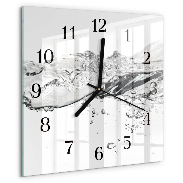 Reloj de vidrio Agua