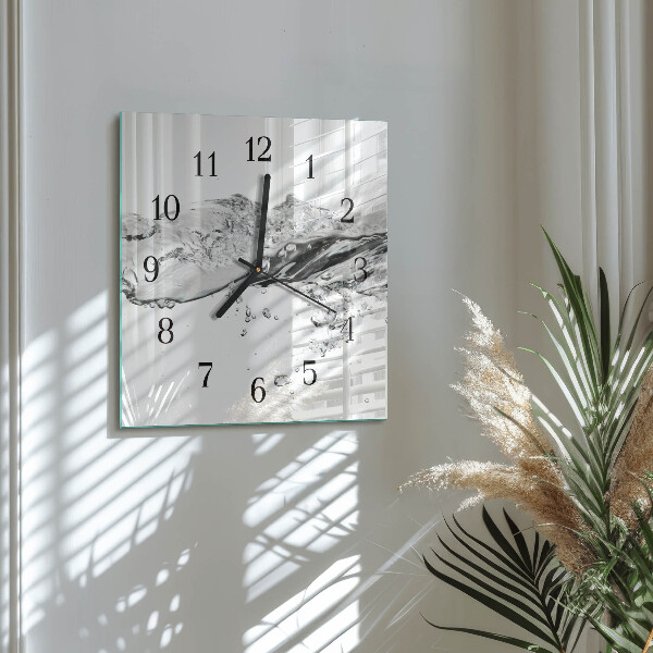 Reloj de vidrio Agua