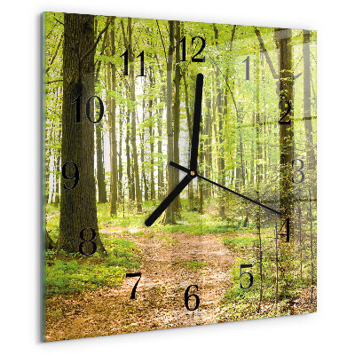 Reloj de vidrio Bosque