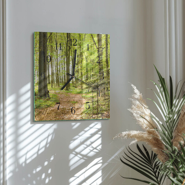 Reloj de vidrio Bosque
