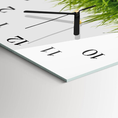 Reloj de vidrio Césped