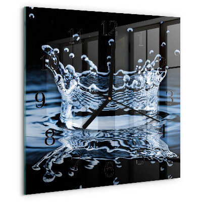 Reloj de vidrio Agua