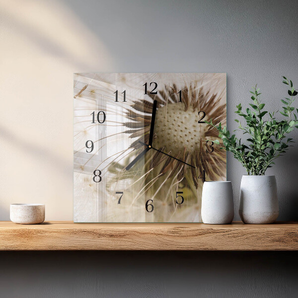 Reloj de vidrio Diente de león