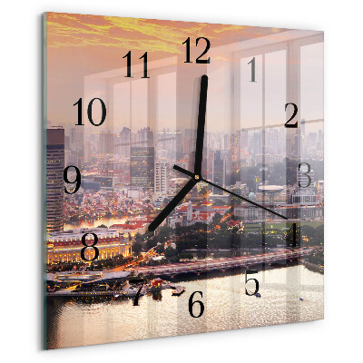 Reloj de vidrio Ciudad