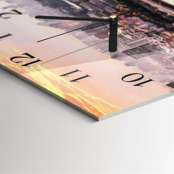 Reloj de vidrio Ciudad