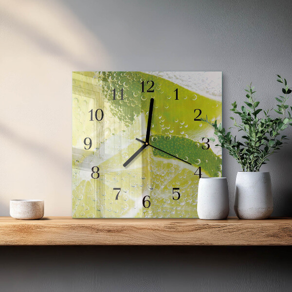 Reloj de vidrio Agua de cal