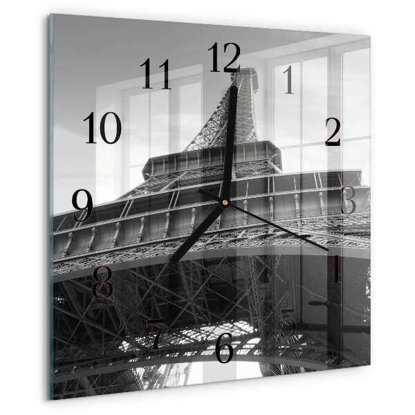 Reloj de vidrio Torre Eiffel de París
