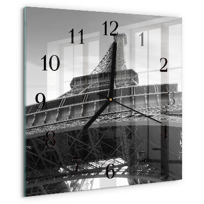 Reloj de vidrio Torre Eiffel de París