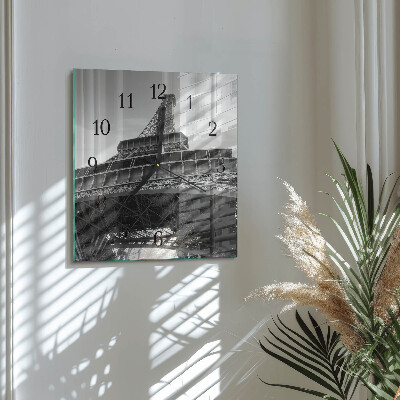Reloj de vidrio Torre Eiffel de París