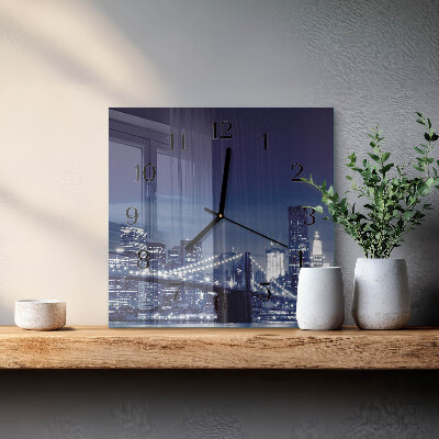 Reloj de vidrio Horizonte