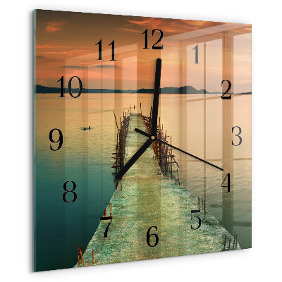 Reloj de vidrio Red
