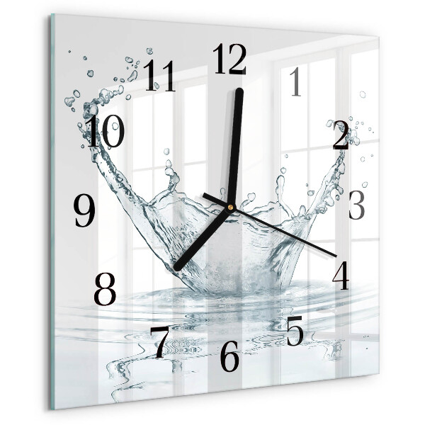 Reloj de vidrio Agua