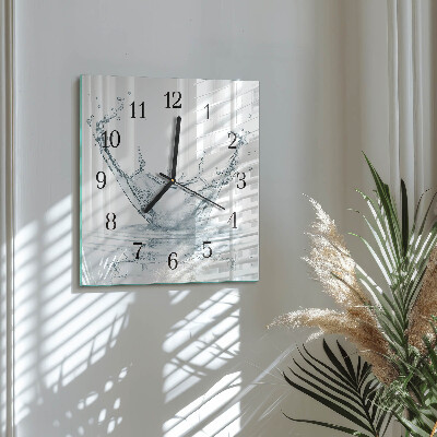 Reloj de vidrio Agua