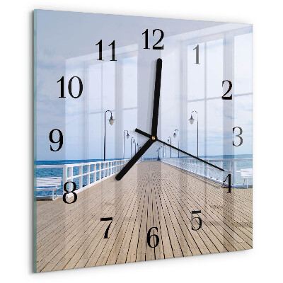 Reloj de vidrio Muelle
