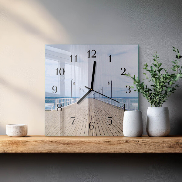Reloj de vidrio Muelle