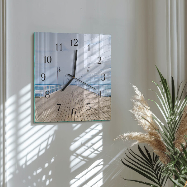 Reloj de vidrio Muelle