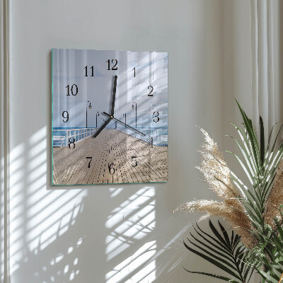 Reloj de vidrio Muelle