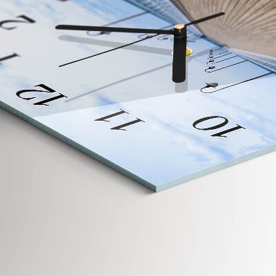 Reloj de vidrio Muelle