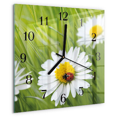 Reloj de vidrio Margaritas