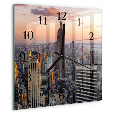 Reloj de vidrio Horizonte