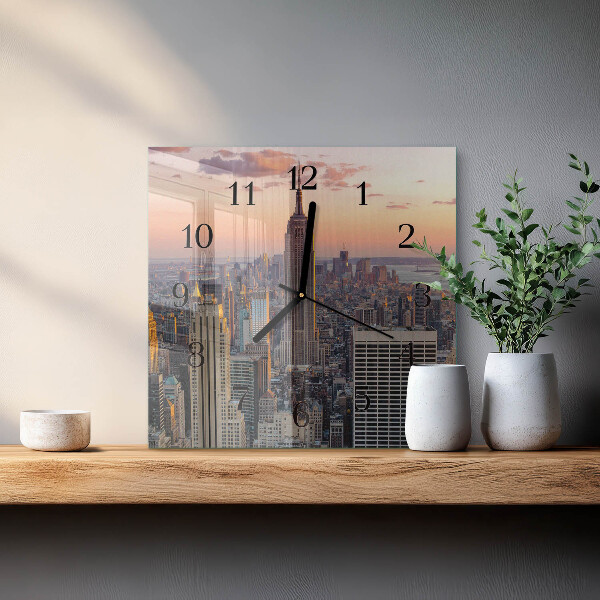Reloj de vidrio Horizonte