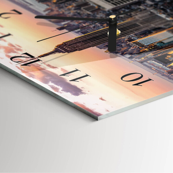 Reloj de vidrio Horizonte