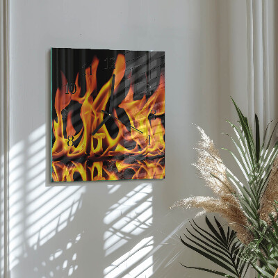 Reloj de vidrio Fuego