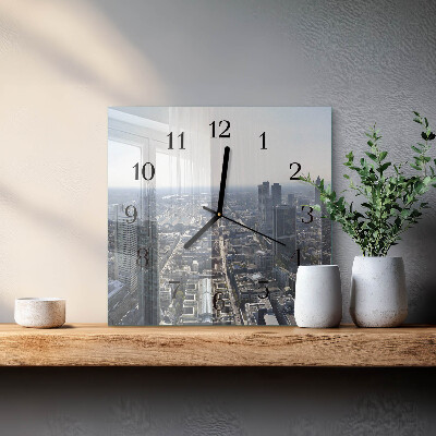 Reloj de vidrio Horizonte