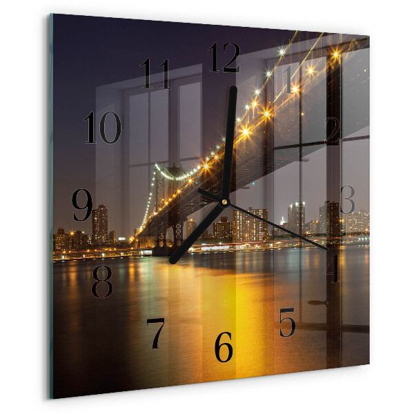 Reloj de vidrio Puente del horizonte
