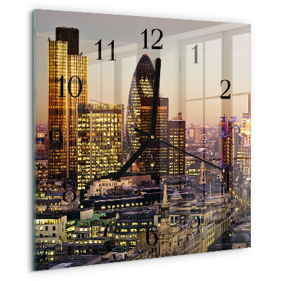 Reloj de vidrio Londres