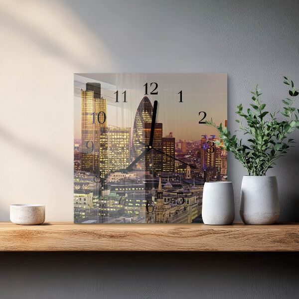 Reloj de vidrio Londres